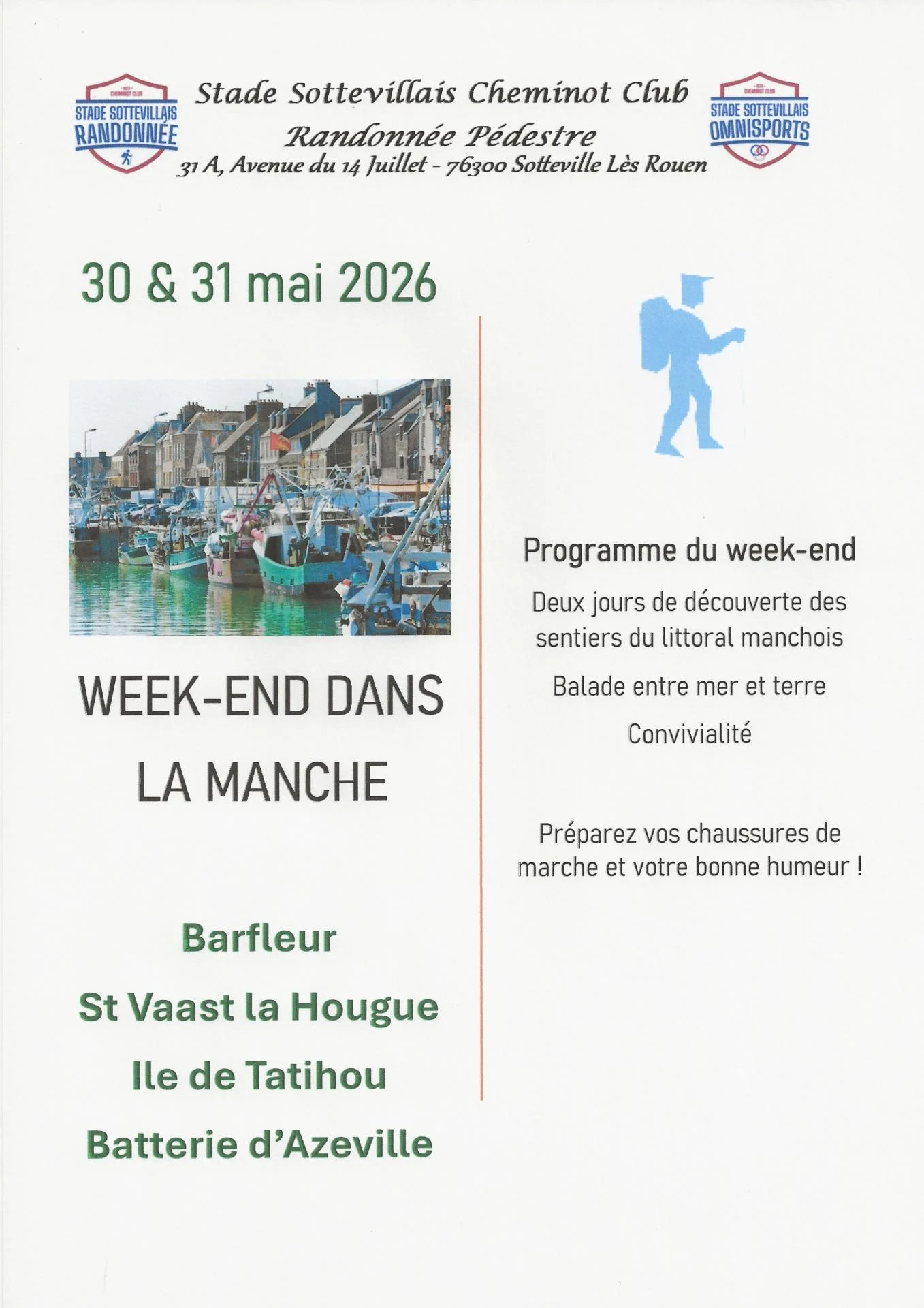 Week-End Rando dans la Manche